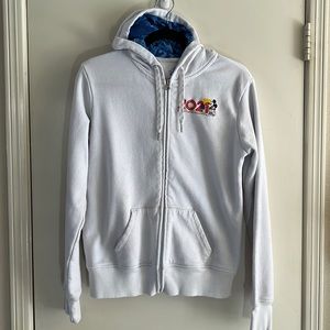 Disneyland Resort 2021 zippered hoodie. Walt Disney